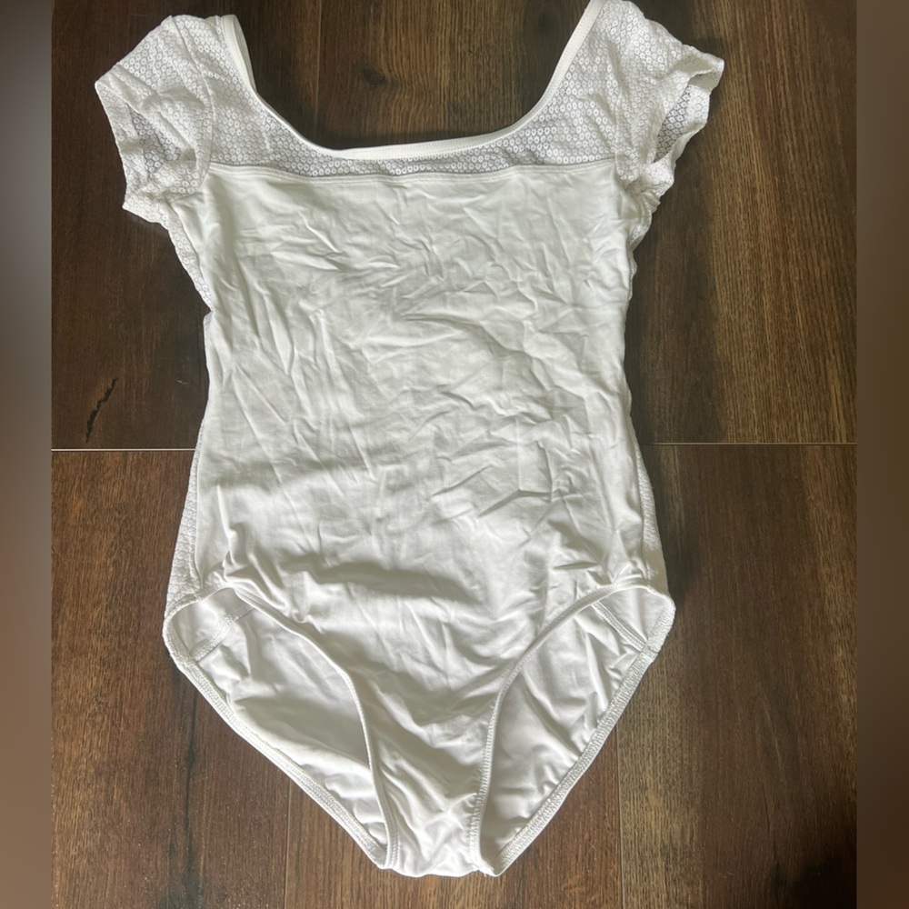 Wearmoi White Dance Leotard